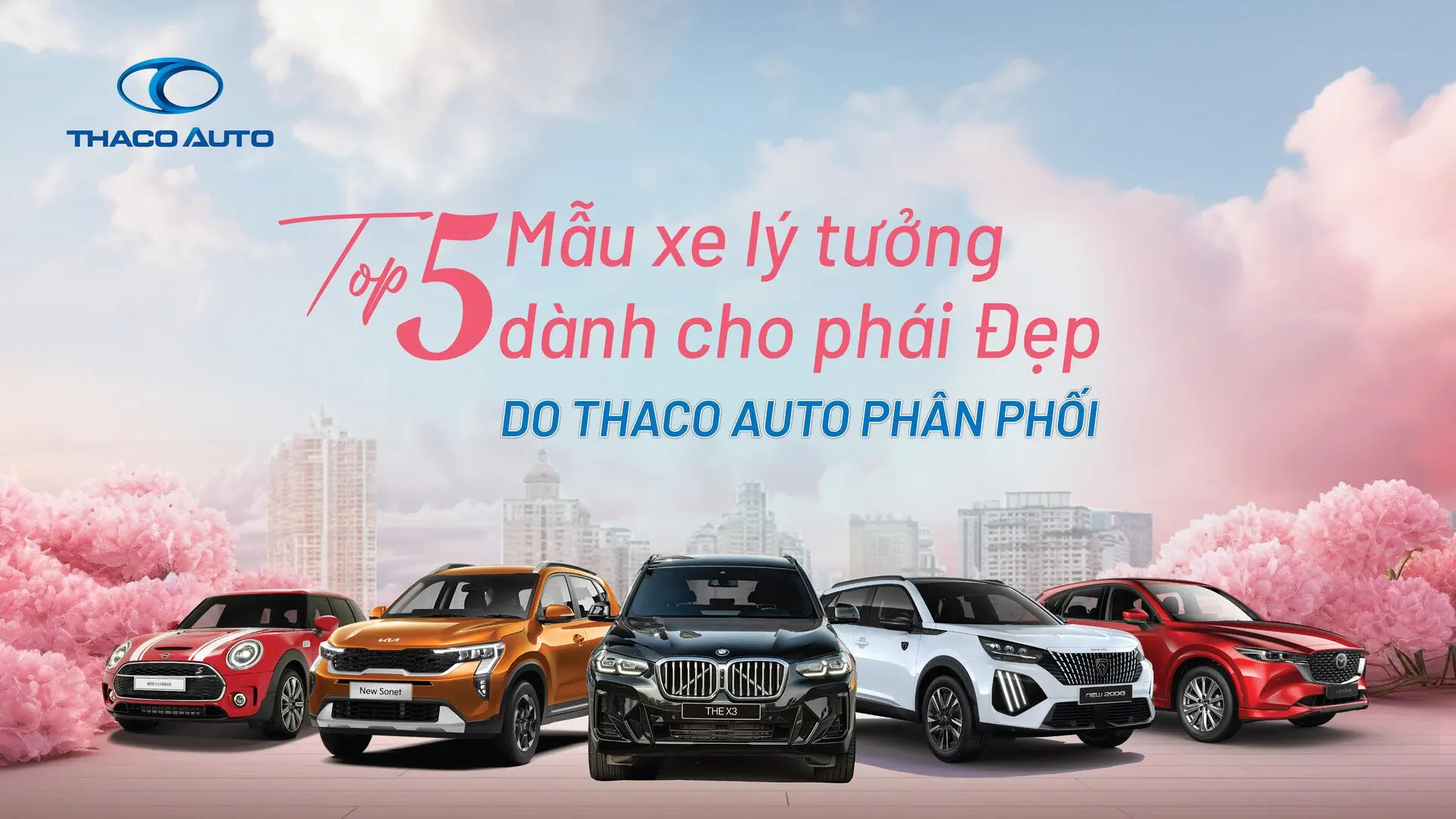 TOP 5 MẪU XE LÝ TƯỞNG CHO PHÁI ĐẸP