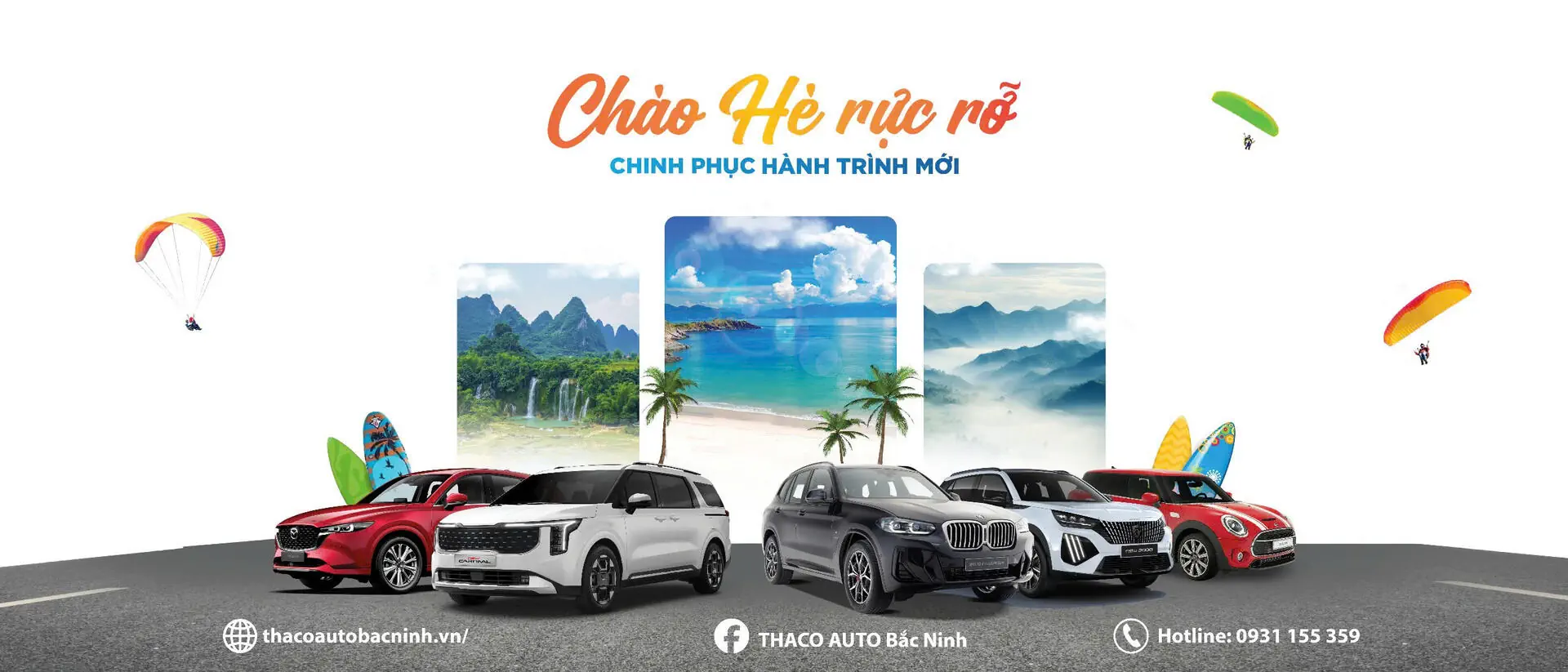 TRẢI NGHIỆM HÈ RỰC RỠ CÙNG THACO AUTO BẮC NINH VỚI NHIỀU HOẠT ĐỘNG HẤP DẪN