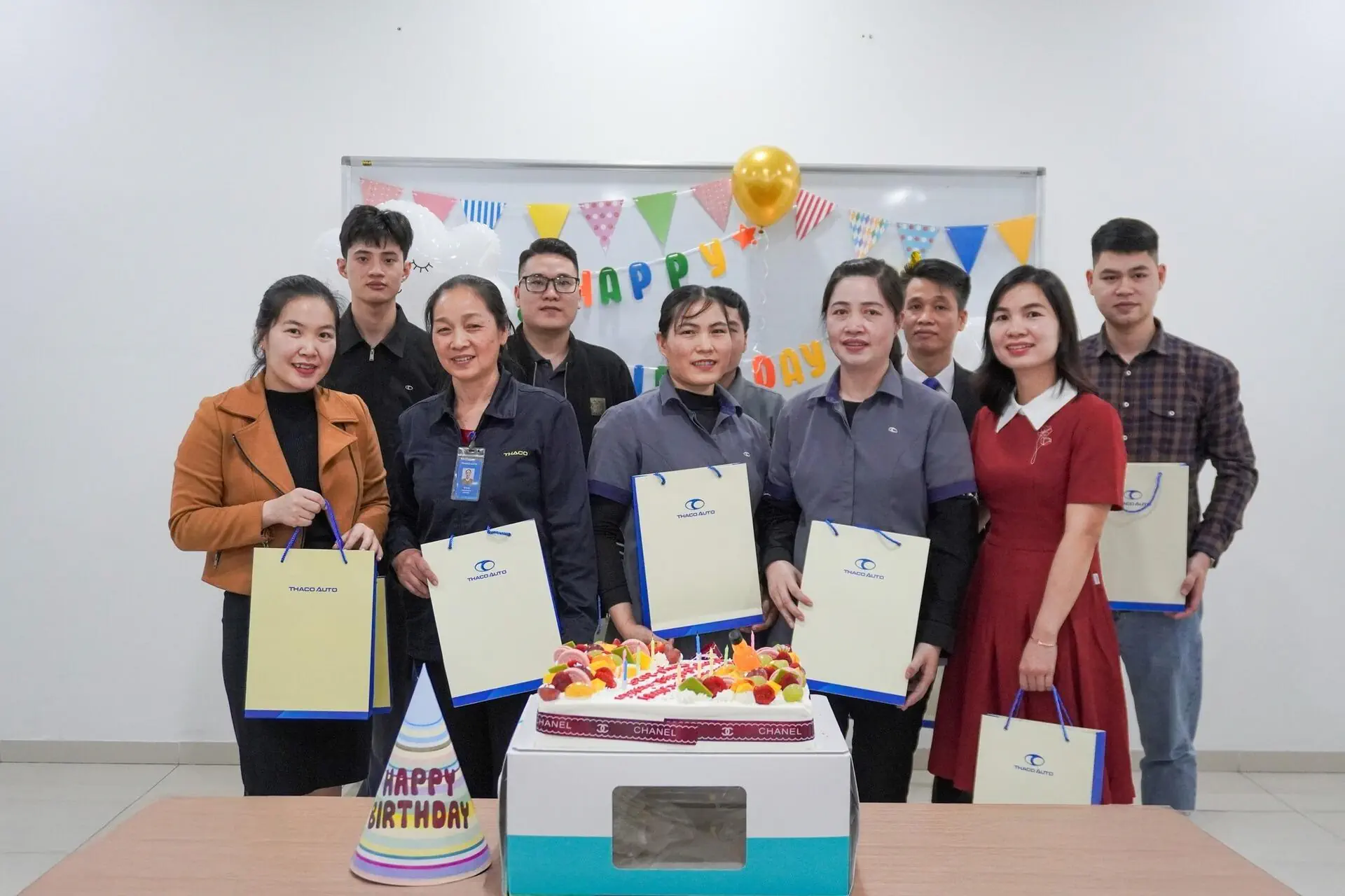 THACO AUTO BẮC NINH CHÚC MỪNG SINH NHẬT CBNV QUÝ I/2025