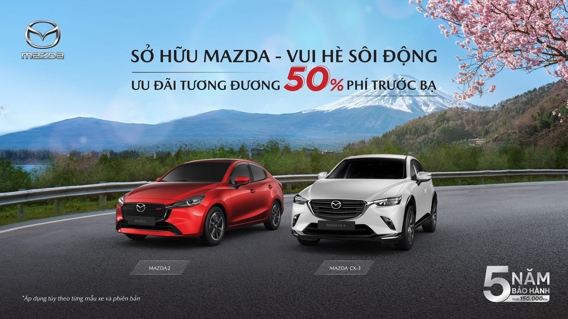 Uu dai Mazda thang 5